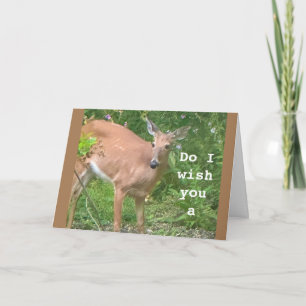 DO I WISH U A HAPPY BIRTHDAY! SURE DO! CARD