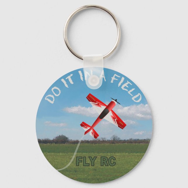 Do It In A Field, Fly RC Keychain (Front)