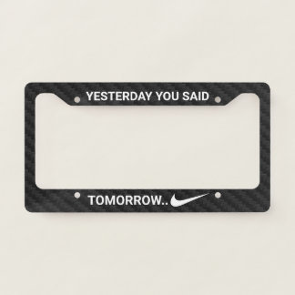 Do it - License Plate Frame