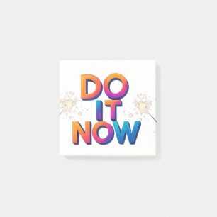 Do It Now Motivational Post-it Notes – Action Remi