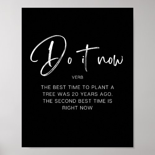 Do It Now Poster