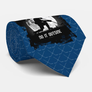 Do It Outside (Hockey) Neck Tie