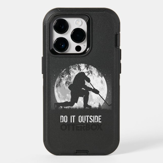 Do It Outside (hockey) Otterbox iPhone Case (Back)