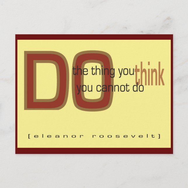 Do it postcard (Front)