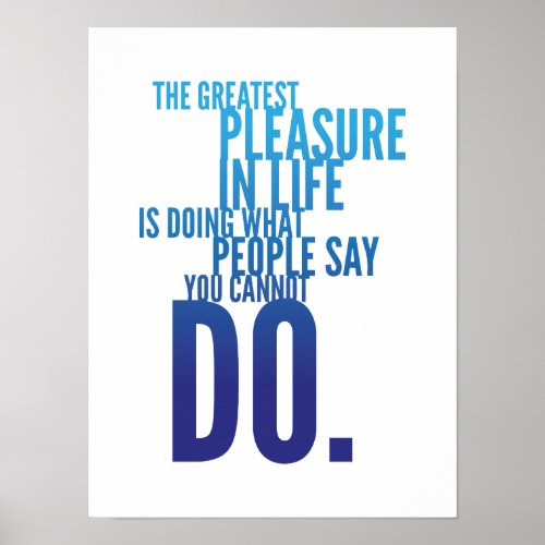 Do It Poster