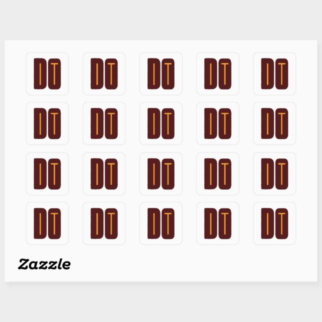 do it square sticker (Sheet)