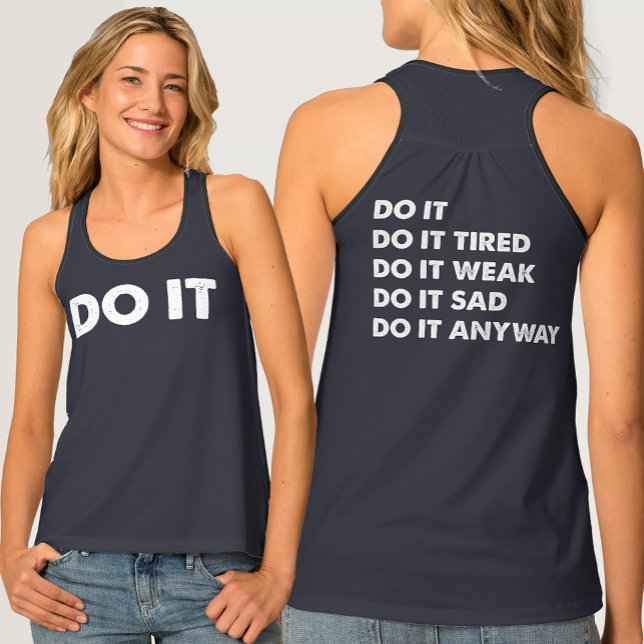 DO IT Women's Exercise Tank Top (Creator Uploaded)