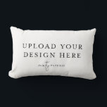 Do It Yourself 13" x 21" Lumbar Pillow<br><div class="desc">Customize your design in Templett. After you are done editing,  download your file in a JPG format (don't forget to turn on the bleed option). Upload your design here by clicking on the blue "Personalize" button.</div>