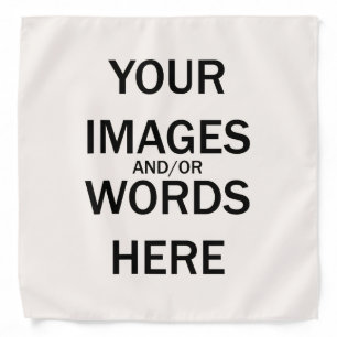 Do It Yourself - Bandana 19.5" x 19.5" UNISEX