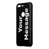Do It Yourself Black and White Text Template Uncommon Google Pixel Case (Back/Left)