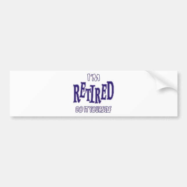 Do It Yourself Bumper Sticker (Front)