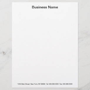DO IT YOURSELF ~ Business Letterhead Ready Templat