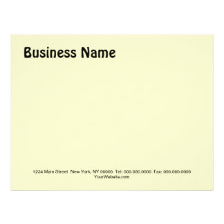 DO IT YOURSELF ~ Business / Stationary Letterhead