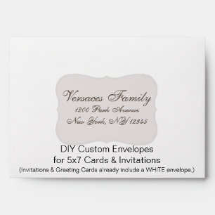Do It Yourself - Envelopes for 5x7 Cards