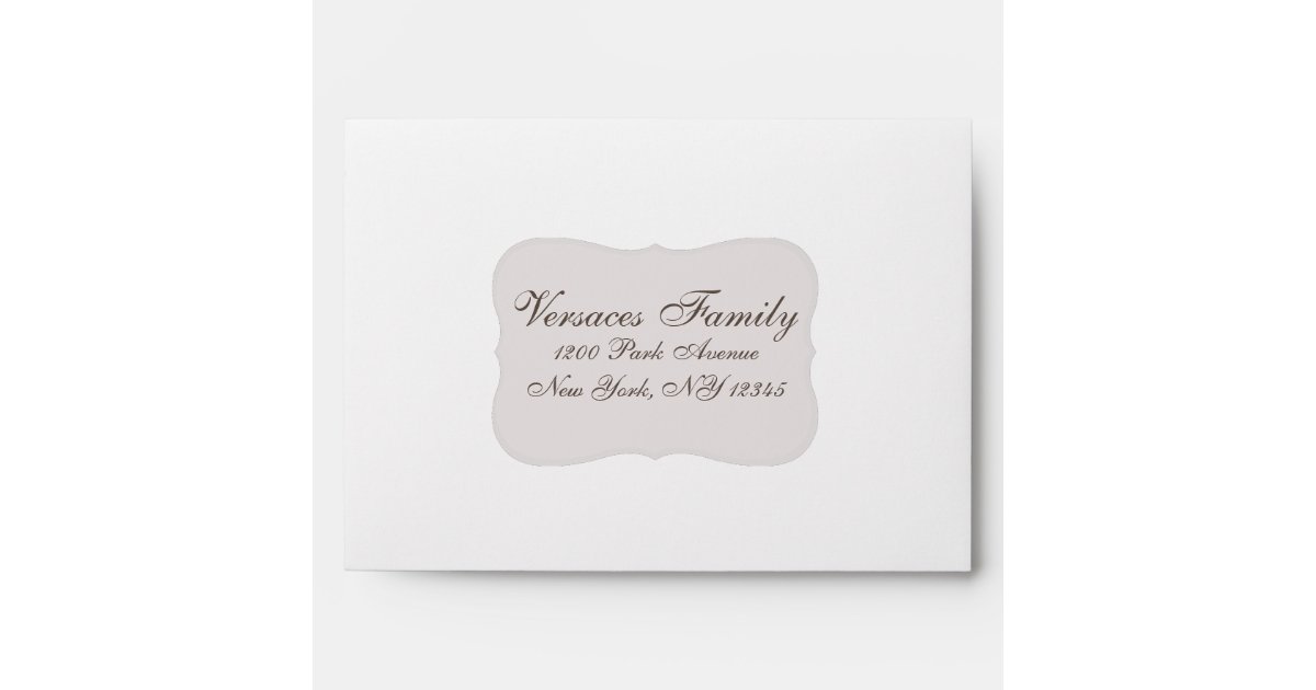 Do It Yourself Envelopes for 5x7 Invitations Zazzle