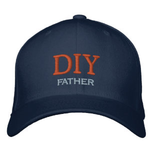 Do-It-Yourself Father Embroidered Baseball Hat