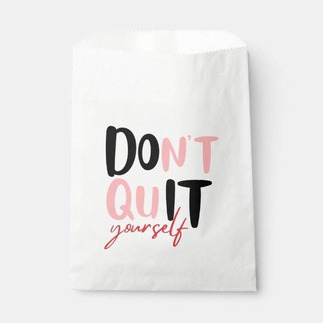 Do it Yourself Favor Bag (Front)