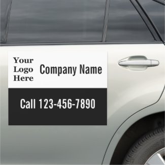 Do It Yourself Mobile Ad | Your Logo Here Car Magnet
