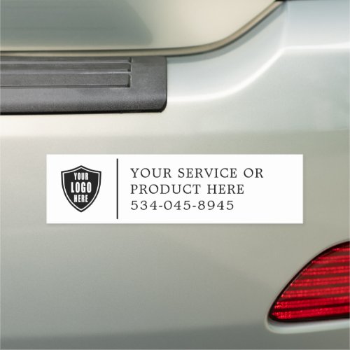 Do It Yourself Mobile Ad  Your Logo Here Car Magnet