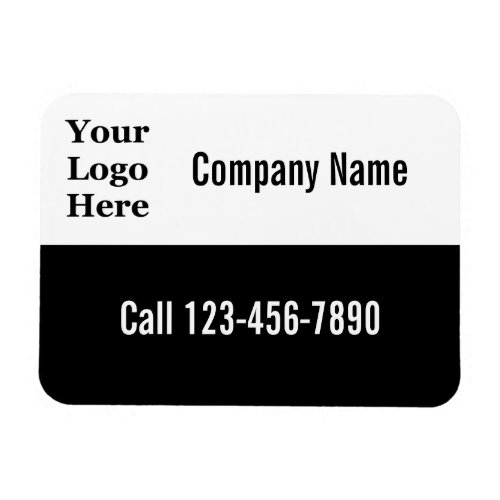 Do It Yourself Mobile Ad  Your Logo Here Magnet