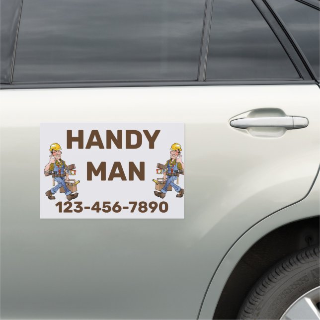 Do It Yourself PERSONAL Car Magnet (In Situ)