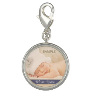 Do It Yourself Photo Template Baby Keepsake Charm