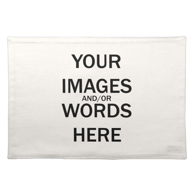 Do It Yourself - Placemat Cloth 20x14 (Front)