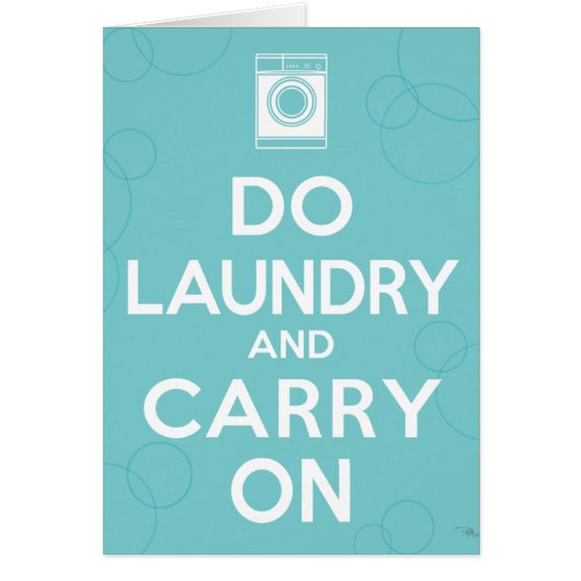 Do Laundry and Carry On Cards (Front)