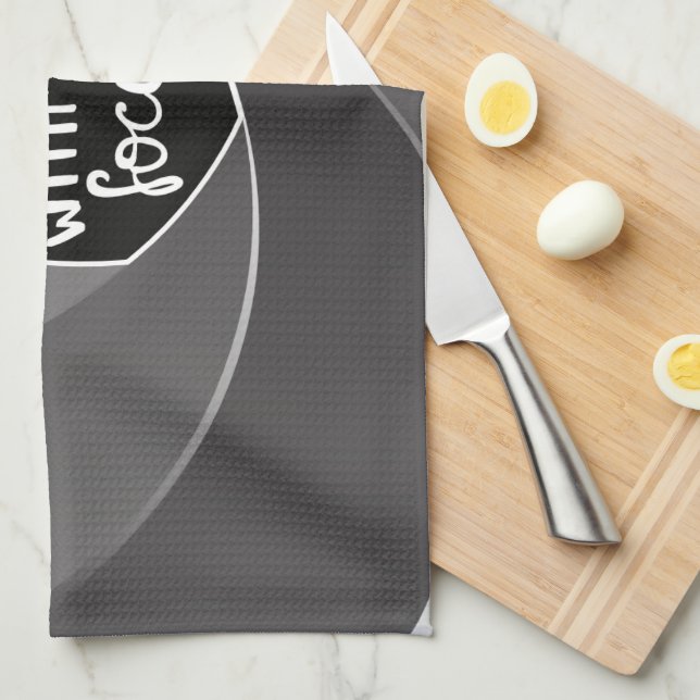 Do less with more focus kitchen towel (Quarter Fold)