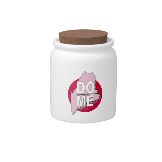 Do Maine Candy Jar (Front)