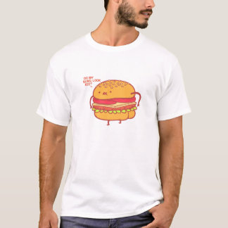 Do my buns look big basic zazzle white t-shirt