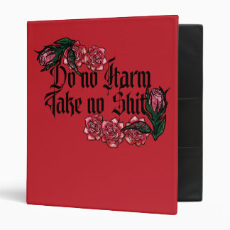 Do No Harm 3 Ring Binder