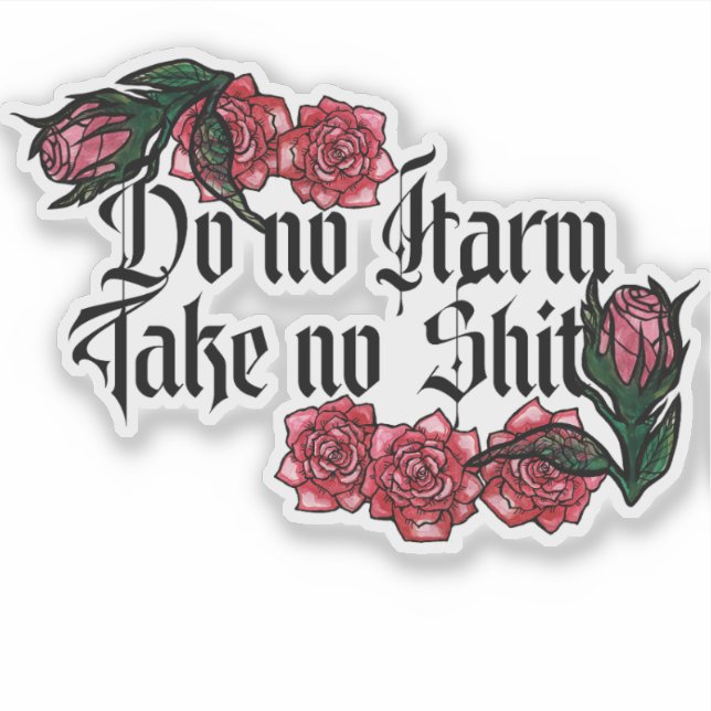 Do No Harm Sticker (Front)