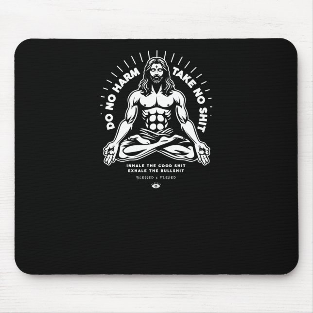 Do No Harm Sticker  Mouse Pad (Front)