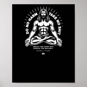 Do No Harm Sticker Poster