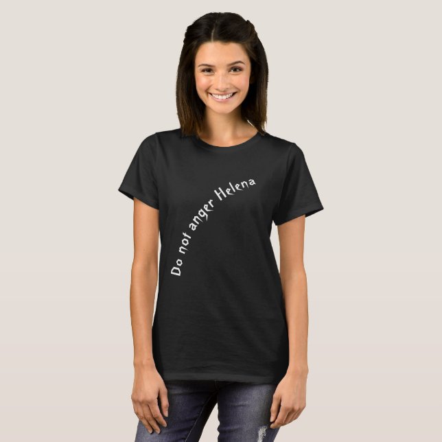 Do not anger Helena from Orphan Black tv show T-Shirt (Front Full)