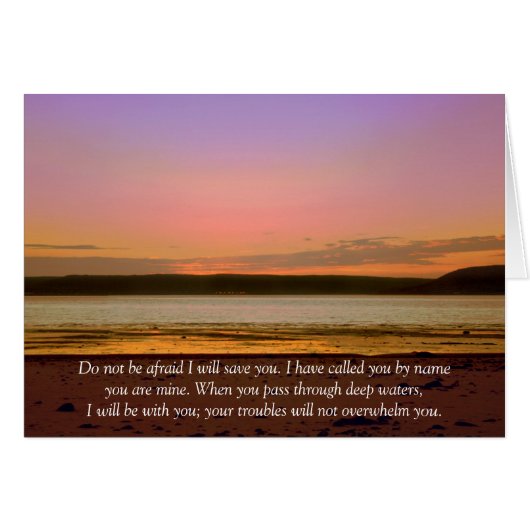 Do not be afraid cards (Front Horizontal)