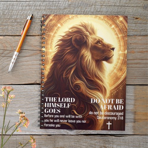 Do Not Be Afraid Deuteronomy 318 Notebook