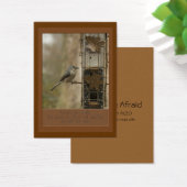 do not be afraid God will provide ACEO (Desk)