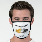 Do Not Be Mentally Stalemated Play Chess Advice Face Mask (Worn Him)