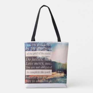 Do Not Be Overwhelmed Tote Bag