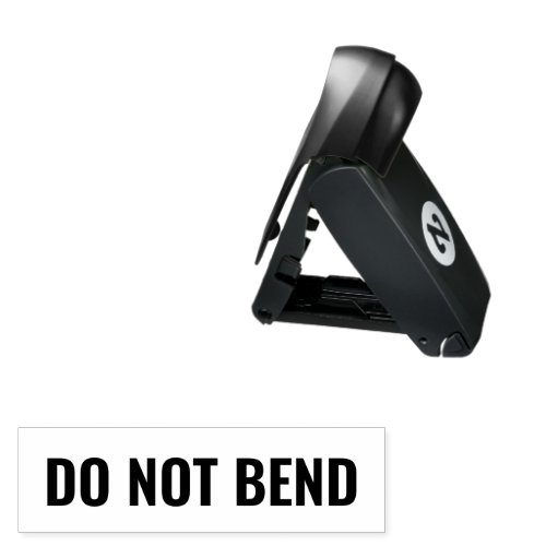 Do Not Bend Mailing Stamp