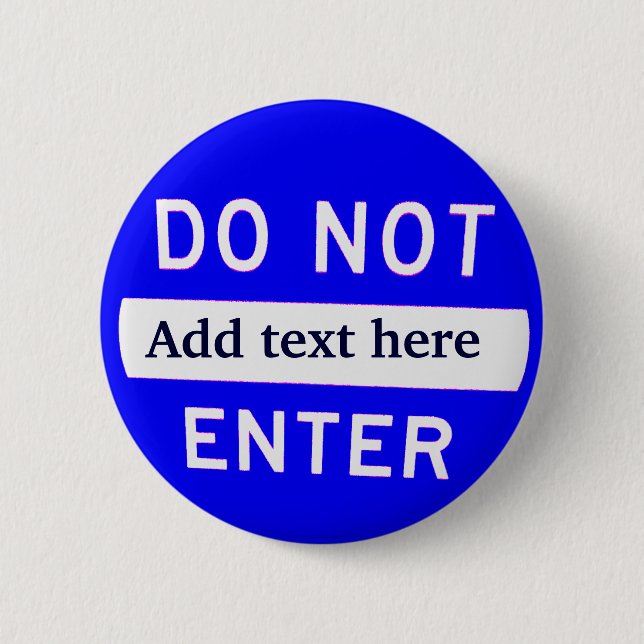 Do Not_ Button (Front)