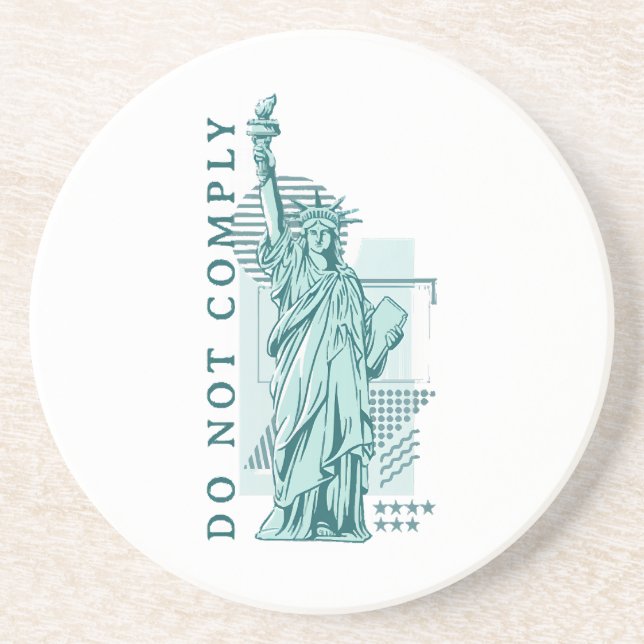 Do Not Comply Coaster (Front)