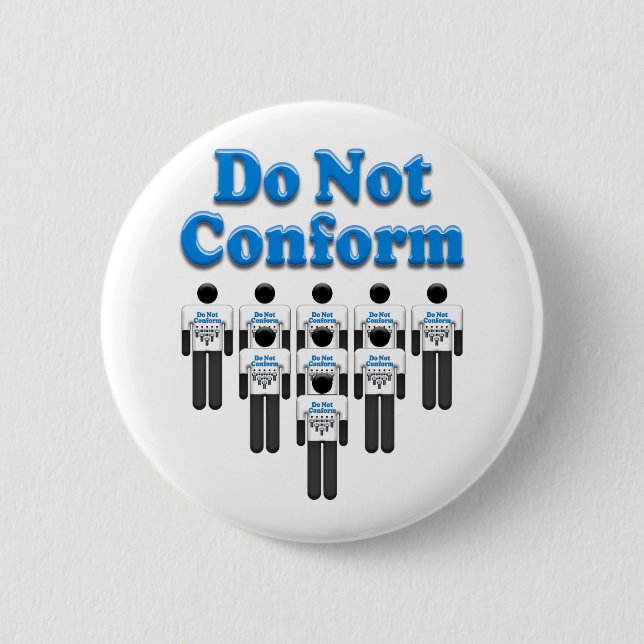 Do Not Conform Button (Front)