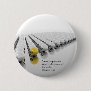 Do Not Conform Pinback Button