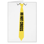 Do Not Cross Card (Front)