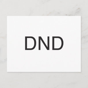 do not disturb.ai postcard