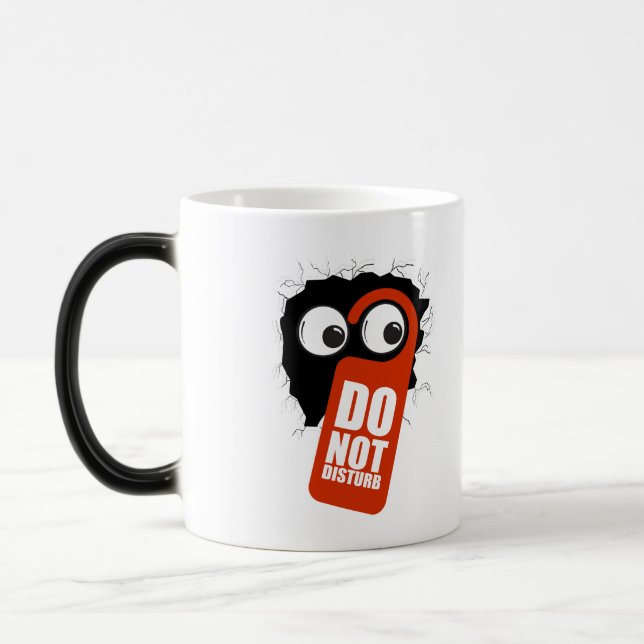 Do not Disturb.b Color Morph Mug (Left)