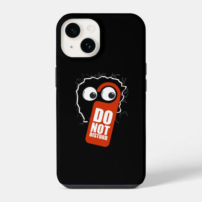 Do not Disturb.b Iphone Case (Back)